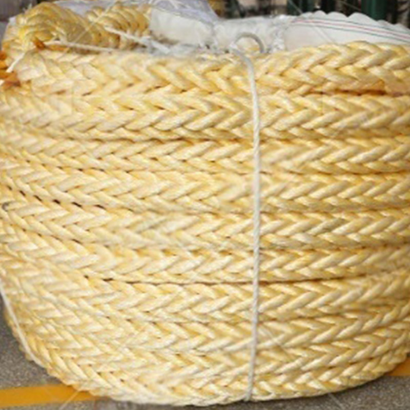 Maritiem polyester-propyleen hybride touw